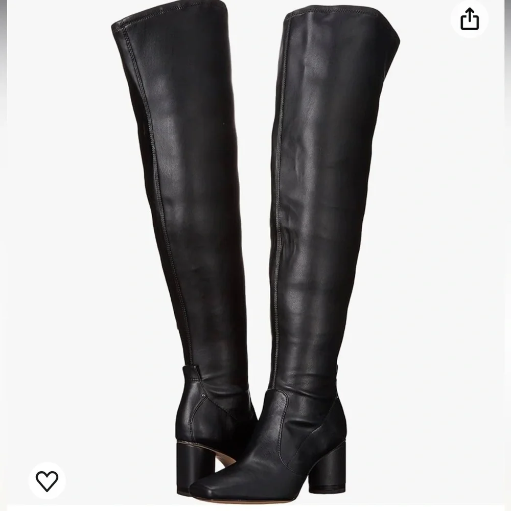 Franco Sarto Pisa Wide Calf Over the Knee Boots - Picture 13 of 14